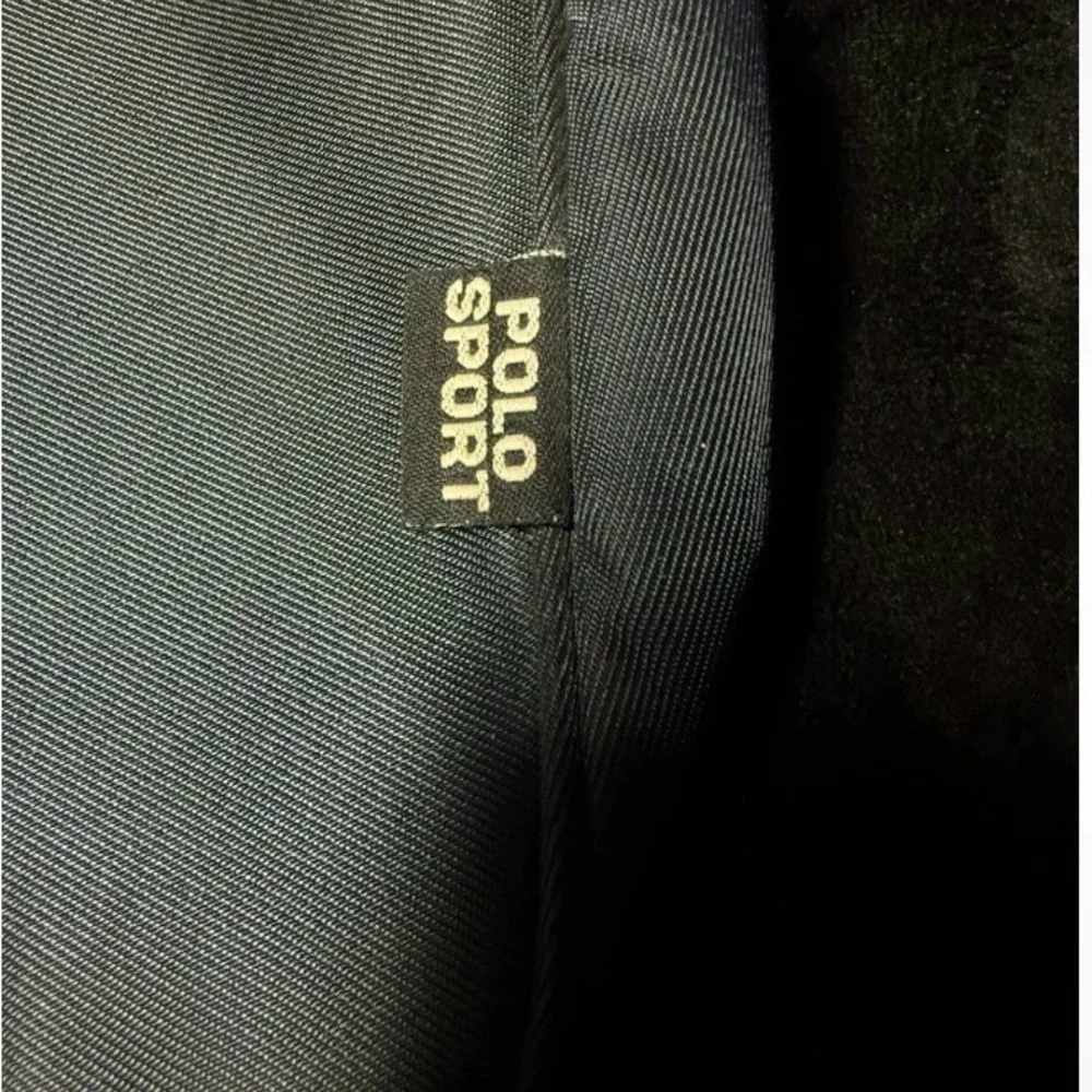 Very RARE Unisex Vintage Navy Blue Polo Sport by Ralph Lauren Messenger Bag EUC